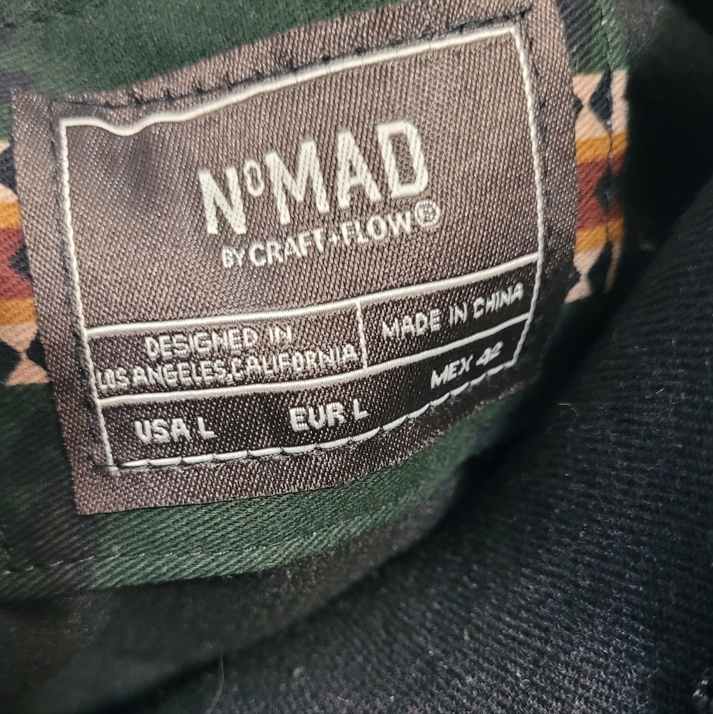 Nomad Men’s L Aztec Button Up Shacket / NEW - Picture 4 of 6
